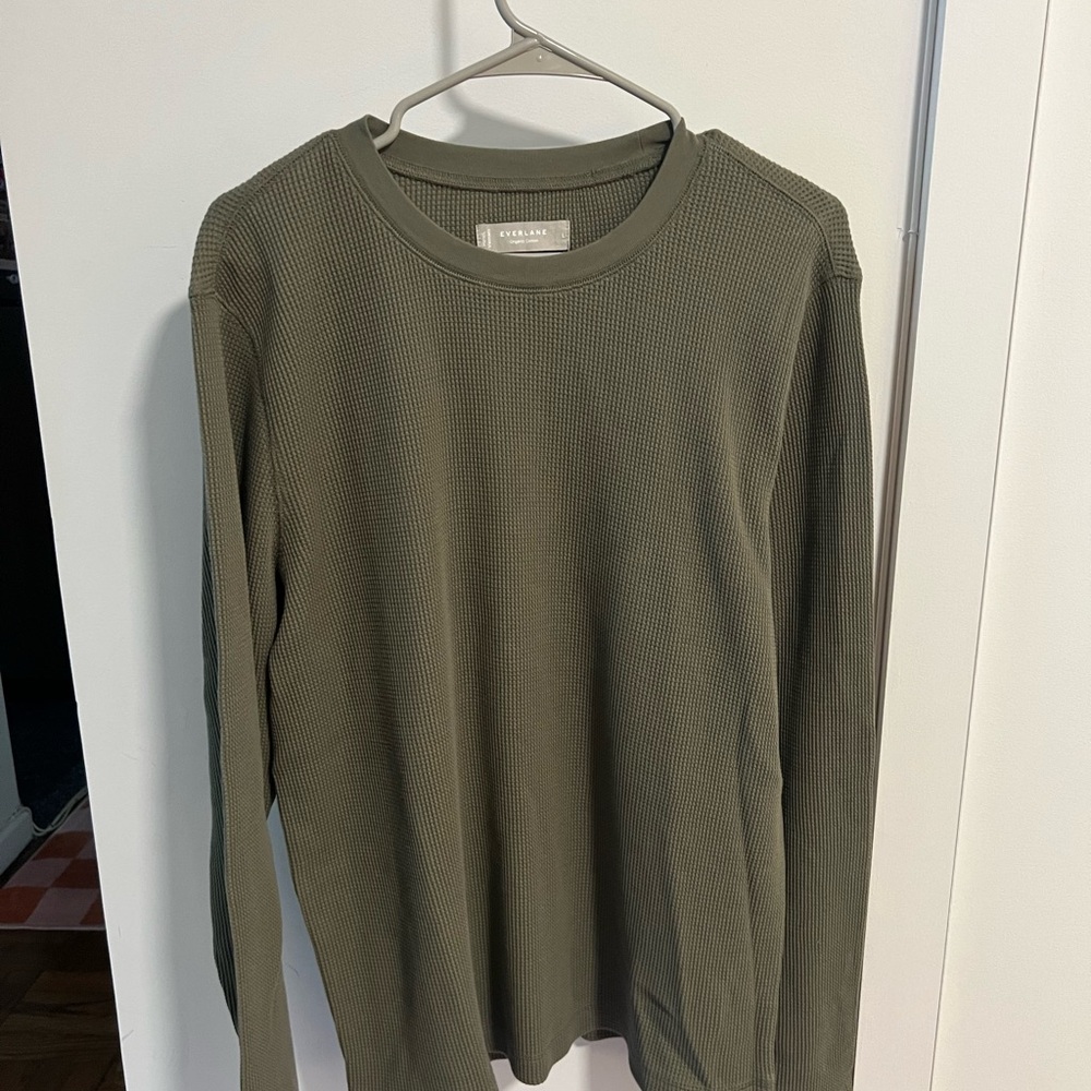 Olive Green Long Sleeve Shirt